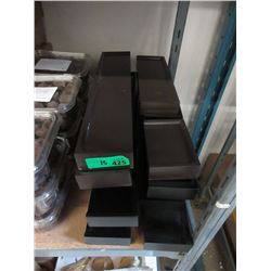 15 Assorted New Wall Shelves- Longest is 24"