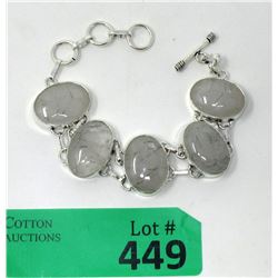Black Rutile 5 Gemstone Bracelet