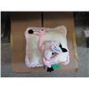 Image 1 : Case of 10 New 11" x 11" Flamingo Pillows