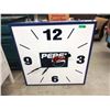 Image 1 : Vintage Industrial Size Pepsi Cola Hanging Clock