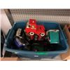 Image 1 : Box of Assorted Vintage Toy Vehicles Parts