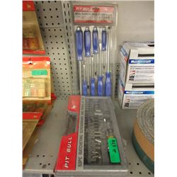 2 New Tool Sets - Screwdriver Set & Bit Set