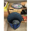 Image 1 : 15 New Pop Up Blue Dust Bins - 16" x 20"