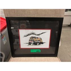 Richard Shorty Framed Print - Wolverine