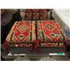 Image 1 : 4 Woven Fabric Pillows - 5" x 20" x 24"