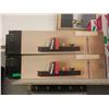 Image 1 : 4 New 36" Shelves with Book Recess