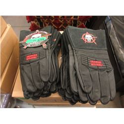 12 Pairs of New Women's Black Welding Gloves