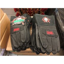 12 Pairs of New Women's Black Welding Gloves
