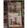 Image 1 : 2 New 4 Piece Glass Storage Jar Sets