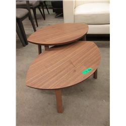 Pair of IKEA Stockholm Low Profile Nesting Tables