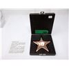 Image 1 : Rare Copper Geiger Edelmetalle Star in Wood Box