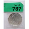 Image 1 : 1 Oz. .999 Fine Silver "Freedom Girl" Round