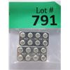 Image 1 : Two 1/2 Oz. Stackable Fine Silver LEGO Brick Bars