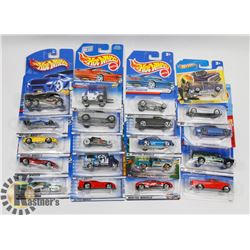 FLAT OF HOTWHEELS