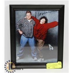 JOHN GOODMAN & ROSEANNA BARR DUAL SIGNED PHOTO