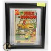 Image 1 : FRAMED #1 CHARLTON COMICS TEENAGE PEBBLES & BAMBAM
