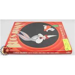 LARGE HARD COVER BUGS BUNNY 50 YEARS AND ONLY 1