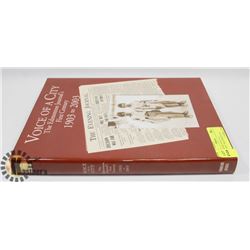 HARDCOVER "VOICE OF EDMONTON" THE EDMONTON