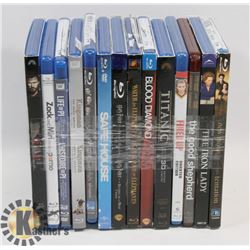 BUNDLE OF 14 BLU-RAY DVD'S