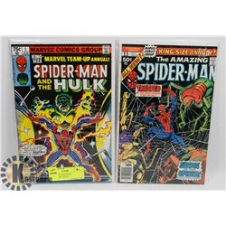 2 KING SIZE SPIDERMAN COLLECTOR COMICS