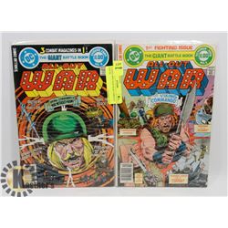 2 GIANT WW2 NAZI WAR COMICS #1 AND #6