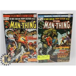 2 MANTHING COMICS #5 & #11