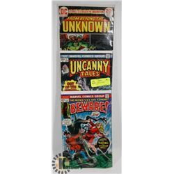 3 HORROR COMICS 20 CENT COLLECTOR