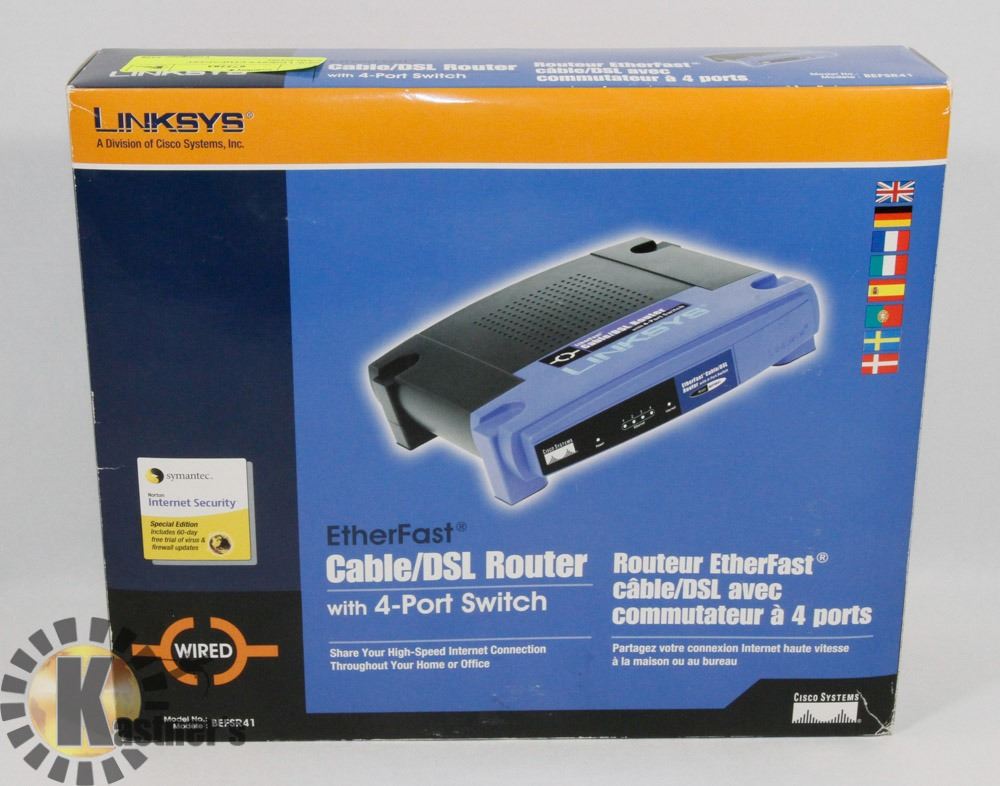 New Linksys Etherfast Cable Dsl