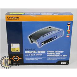 NEW LINKSYS ETHERFAST CABLE/DSL