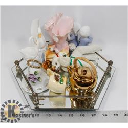 MIRRORED TRAY AND MORE