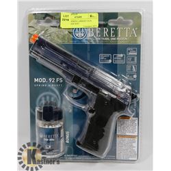 BERETTA SPRING AIRSOFT GUN WITH 500 AIR SOFT