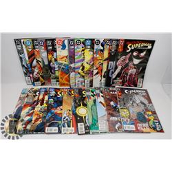 30 ASSORTED SUPERMAN COMICS