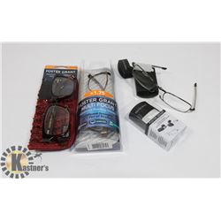 4 PAIRS FOSTER GRANT READING GLASSES