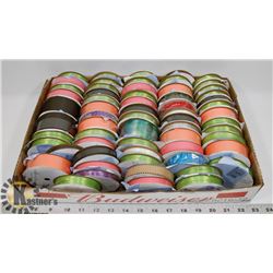 FLAT FULL OF NEW RIBBON / ASSORTED