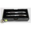 Image 1 : SET OF CHROME BALL POINT PENS