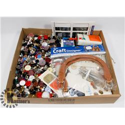 FLAT OF SEWING GOODS