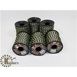 6 NEW ROLLS OF MASON LINE / 330FT PER