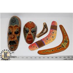 FLAT WITH 3 BOOMERANGS 1 AUSTRALIAN