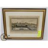 Image 1 : ANTIQUE FRAMED COPPER  ENGRAVED FOR