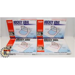 LOT OF FOUR NEW MCFARLANE'S HOCKEY GOALS