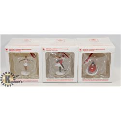 LOT OF THREE OFFICIALLY LICENSED CANADIAN OLYMPIC