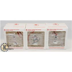 LOT OF THREE OFFICIALLY LICENSED CANADIAN OLYMPIC