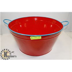 LARGE METAL WASHING BASIN