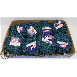 CASHMERE WOOL BLEND YARN FLAT