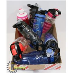 FLAT OF EDDIE BAUER GYM-SCHOOL BOTTLES