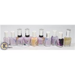 BAG OF ASSORTED NAIL POLISH