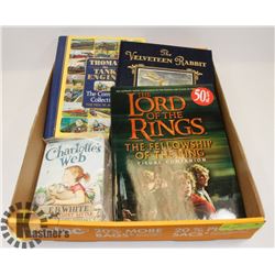 FLAT OF ASSORTED CLASSIC BOOKS AND STORYS