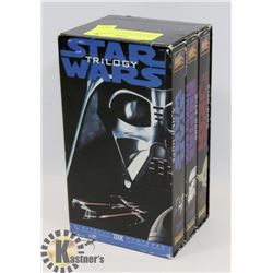 STAR WARS TRILOGY & CANADA HOCKEY VHS TAPES