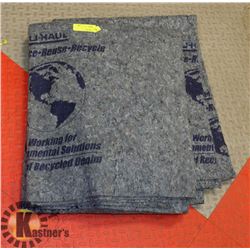 LOT OF TWO UHAUL MOVING BLANKETS
