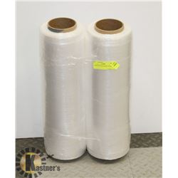 2 NEW ROLLS OF SHRINK WRAP